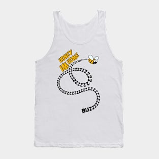 Honey Im Home - Bee Buzzing - Design by @aronimation Tank Top